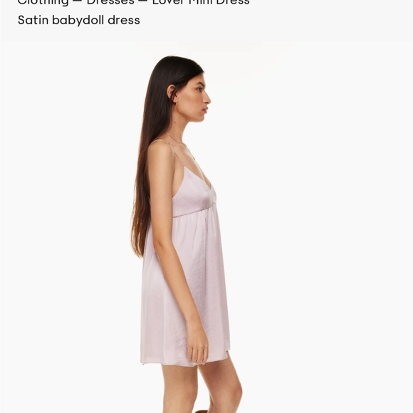 Pink Babydoll Dress Aritzia - Picture 2 of 4